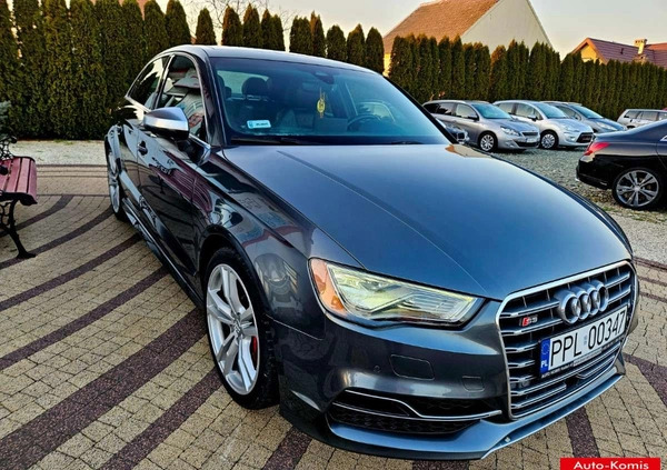 Audi S3 cena 86800 przebieg: 56000, rok produkcji 2016 z Czerwionka-Leszczyny małe 667